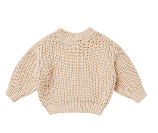 CHUNKY KNIT SWEATER || SHELL