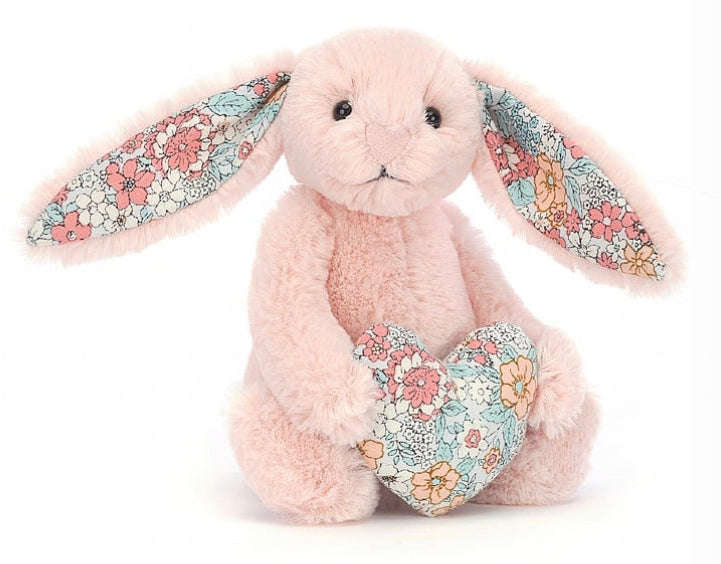 Blossom Heart Blush Bunny Plush Toy