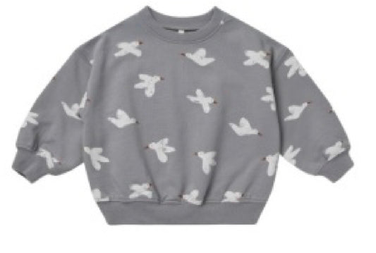 Rylee + Cru Relaxed Sweatshirt || BIRDS