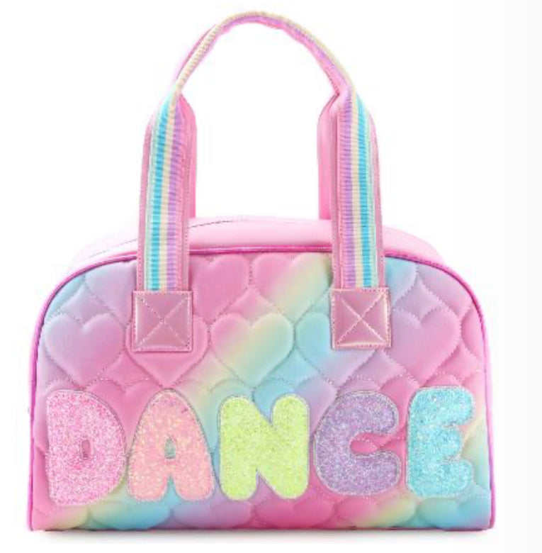 Dance Heart Quilted Duffle