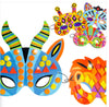 Jungle Animal Mosaic Masks Craft - Einstein's Attic