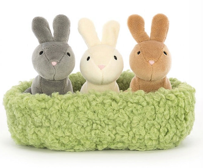 Nesting Bunnies Plush Toy- RETIRED