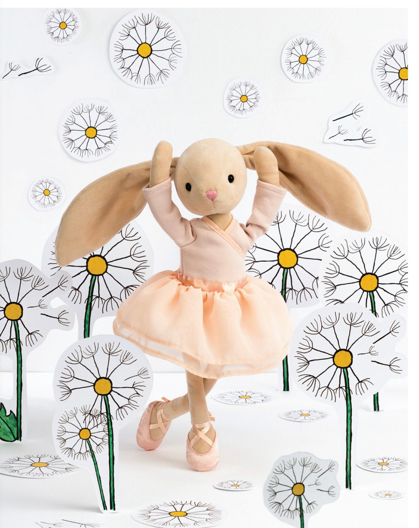 Lila Ballerina Bunny Plush Toy