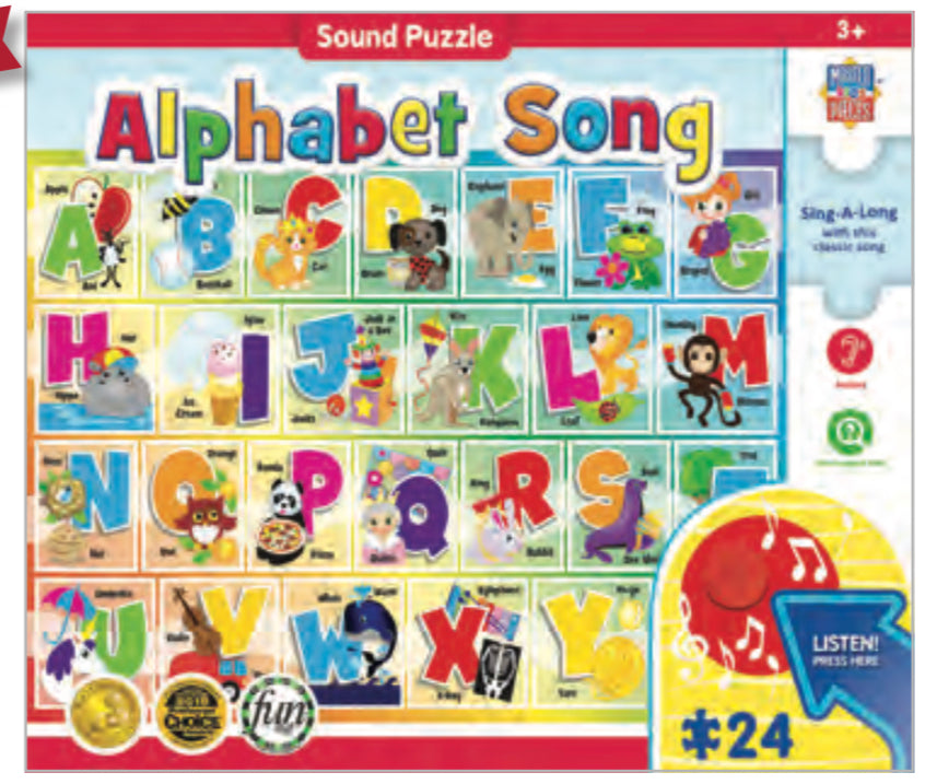 SING-ALONG SOUND PUZZLES 24 PC - Einstein's Attic