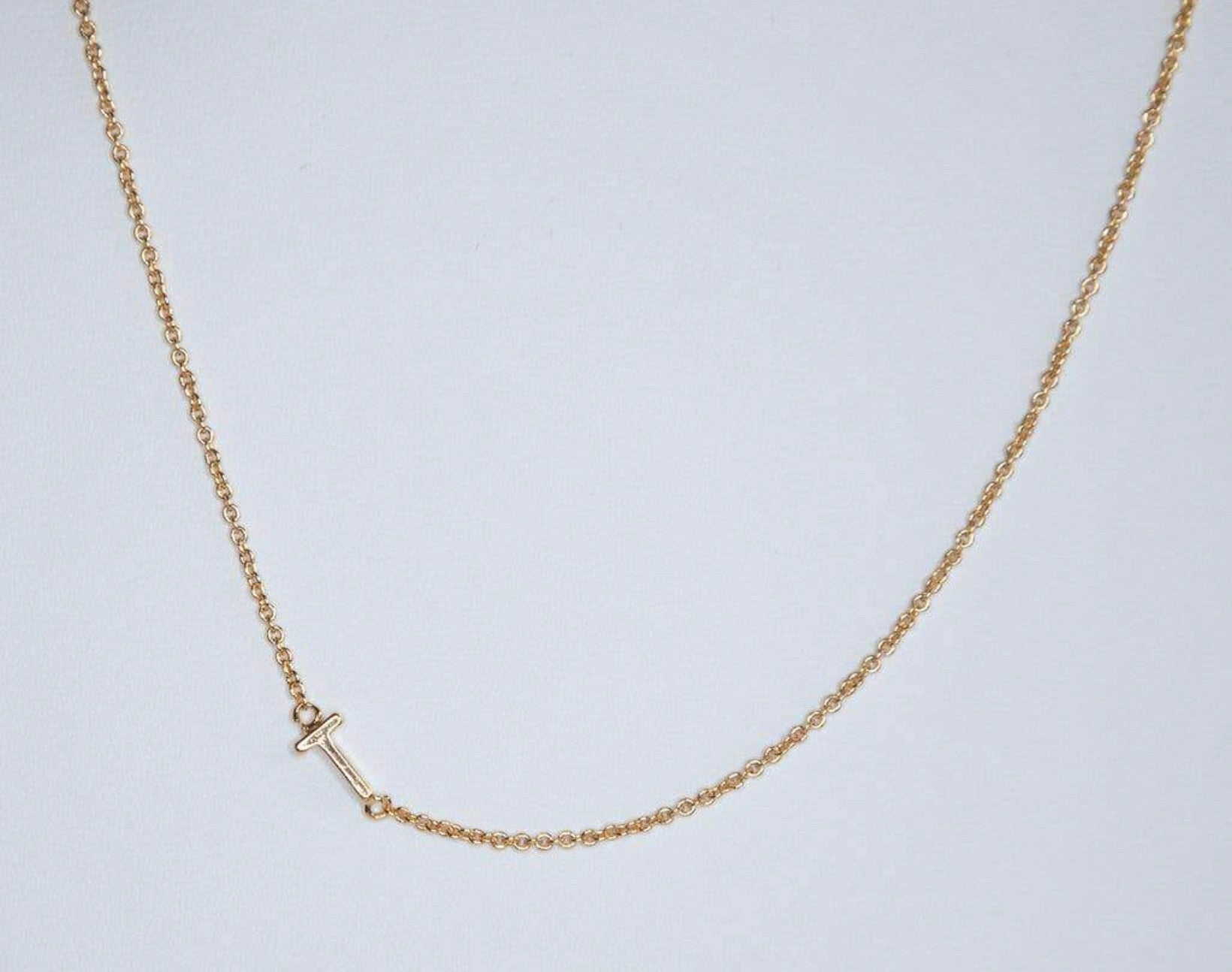Lauren Lane Mini Letter Necklaces - Einstein's Attic