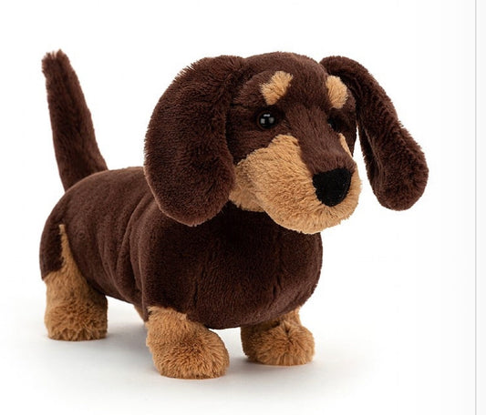 Otto Sausage Dog Plush Toy medium