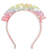 Birthday Girl Headband-  Birthday Headband - Einstein's Attic