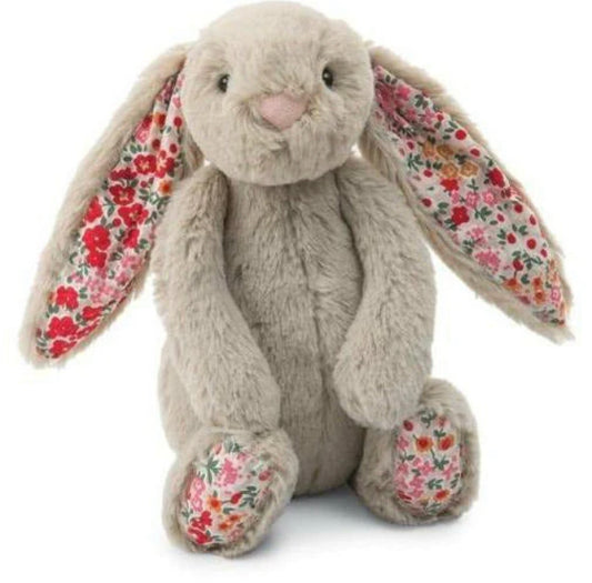 Blossom Posy Bunny Beige  Plush Toy