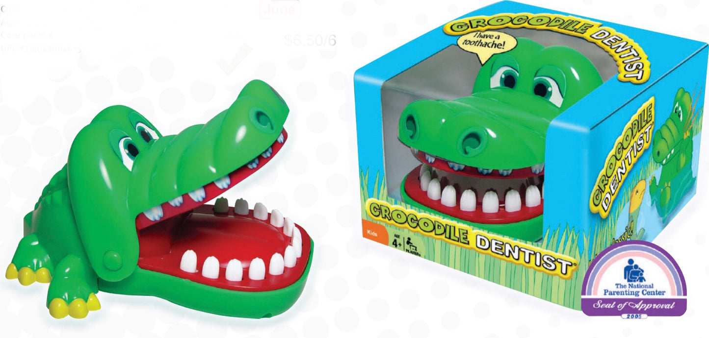 Preschool Game Crocodile Dentist - Einstein's Attic