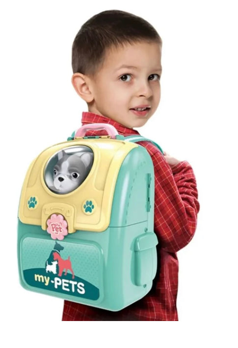 Pet Groomer in a Backpack,