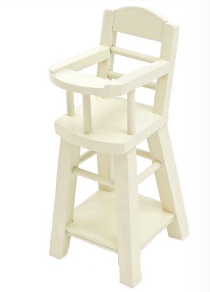 Maileg micro high chair-white - Einstein's Attic