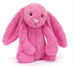 Bashful Hot Pink Bunny Plush Toy